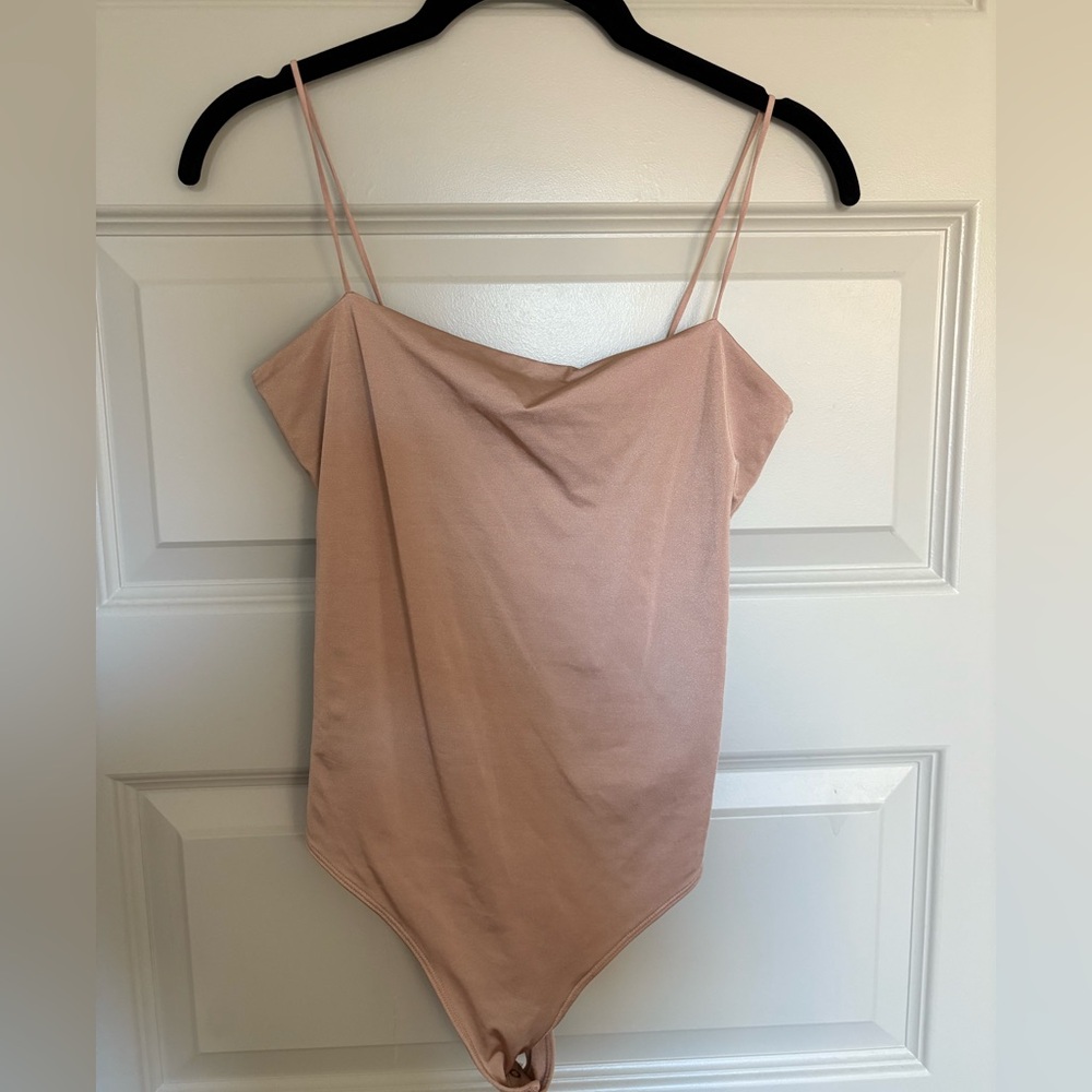 Abercrombie champagne body suit